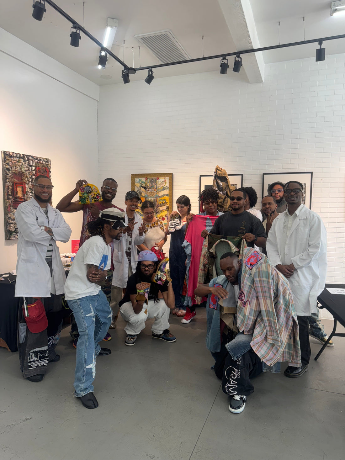 Nitram Studios x 7811 Gallery Garment Construction Activation